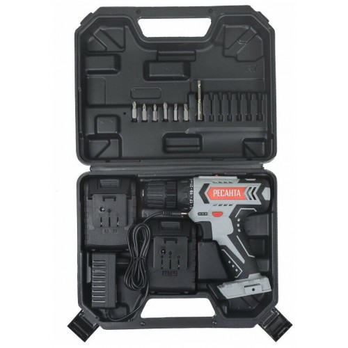 Дрель-шуруповерт Ресанта ДА-20-2ЛК-Б (75/14/10) 3