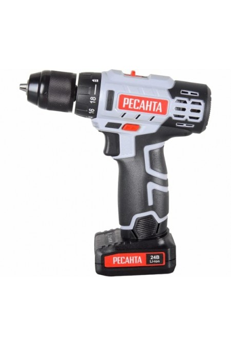 Дрель-шуруповерт Ресанта ДА-24-2ЛК (75/14/7) 