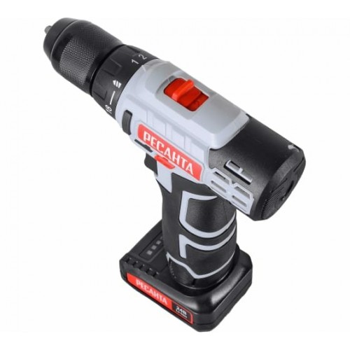 Дрель-шуруповерт Ресанта ДА-24-2ЛК (75/14/7) 1