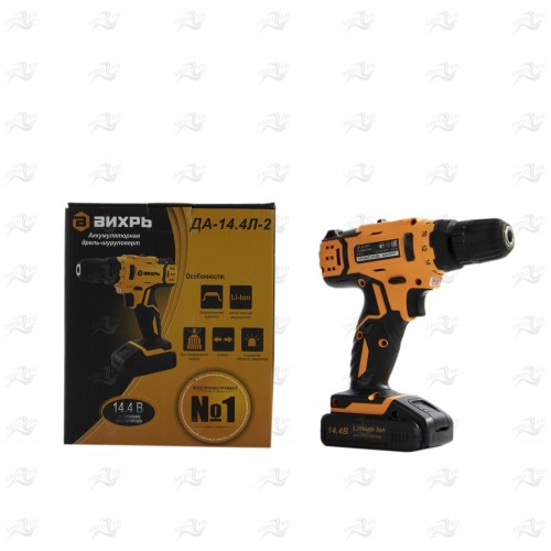 Дрель-шуруповерт Вихрь ДА-14,4Л-2 (72/14/15) 9