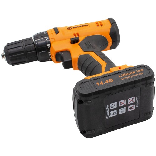 Дрель-шуруповерт Вихрь ДА-14,4Л-2К (72/14/8) 7