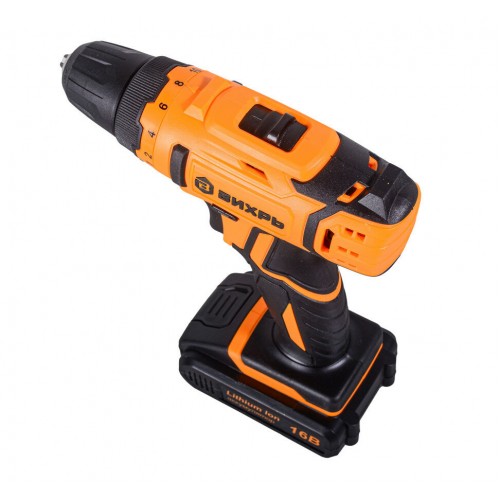 Дрель-шуруповерт Вихрь ДА-16Л-2КА (72/14/49) 4