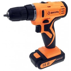 Дрель-шуруповерт Вихрь ДА-18Л-2К (72/14/9)