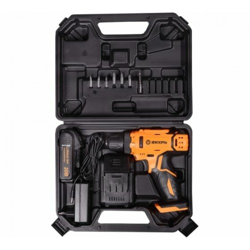 Дрель-шуруповерт Вихрь ДА-20Л-2К (72/14/21) 5