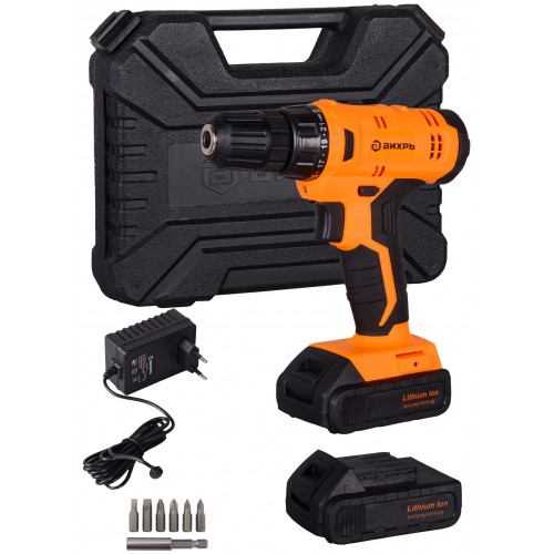 Дрель-шуруповерт Вихрь ДА-20Л-2К (72/14/21) 6