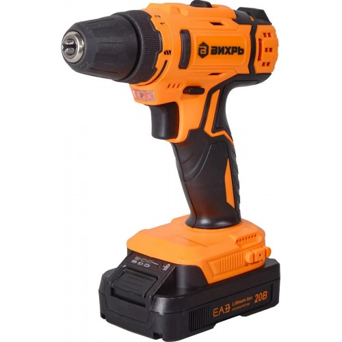 Дрель-шуруповерт Вихрь ДА-20Л-2К/БП (72/14/67) 2