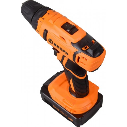 Дрель-шуруповерт Вихрь ДА-20Л-2К/БП (72/14/67) 8