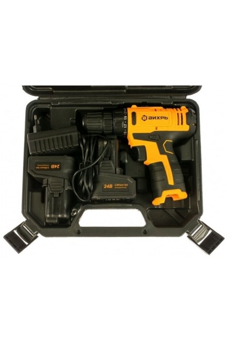 Дрель-шуруповерт Вихрь ДА-24Л-2к (72/14/18) 1