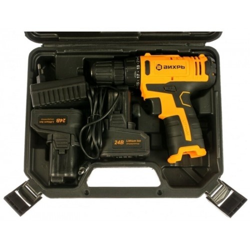 Дрель-шуруповерт Вихрь ДА-24Л-2к (72/14/18) 4