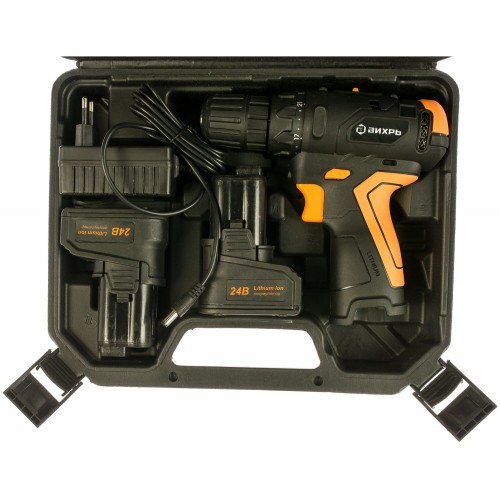 Дрель-шуруповерт Вихрь ДА-24Л-2К/Б (72/14/24) 9