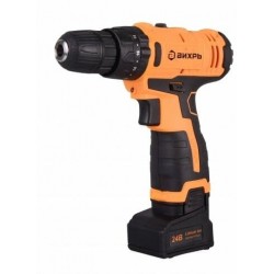 Дрель-шуруповерт Вихрь ДА-24Л-2кУ (72/14/19)