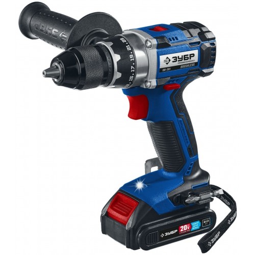 Дрель-шуруповерт ЗУБР ДБ-201-22 1
