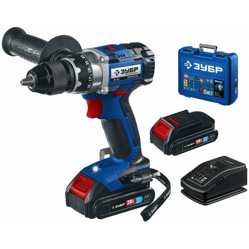 Дрель-шуруповерт ЗУБР ДБ-201-22 3