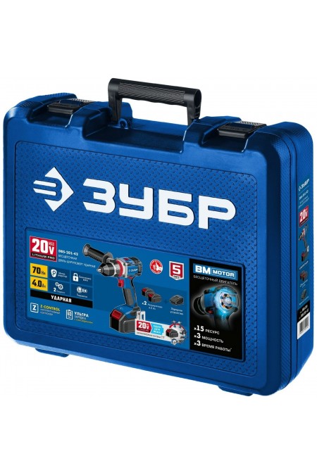 Дрель-шуруповерт ЗУБР DBS-201-42 1
