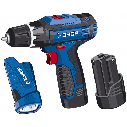 Дрель-шуруповерт ЗУБР DL-121-22F 2