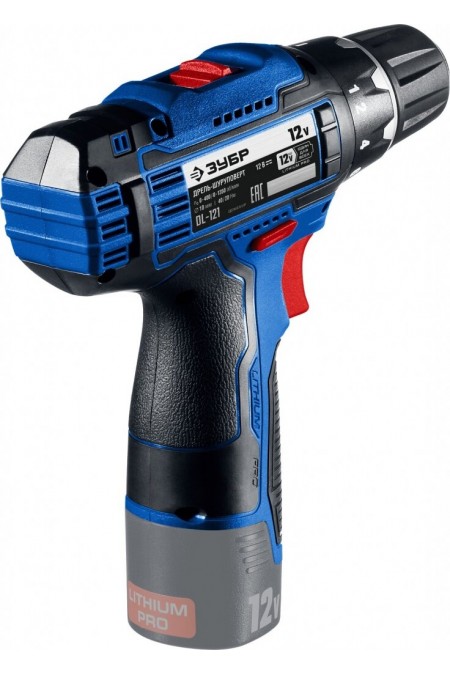 Дрель-шуруповерт ЗУБР DL-121 1