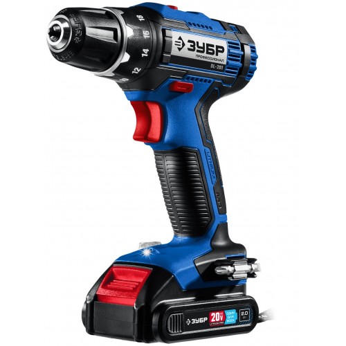 Дрель-шуруповерт ЗУБР DL-201-22 1