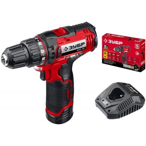 Дрель-шуруповерт ЗУБР ДШЛ-125-21 1