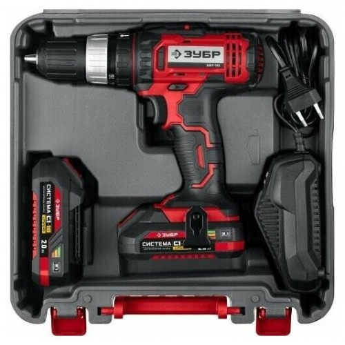 Дрель-шуруповерт Зубр ДШЛ-125-22 8