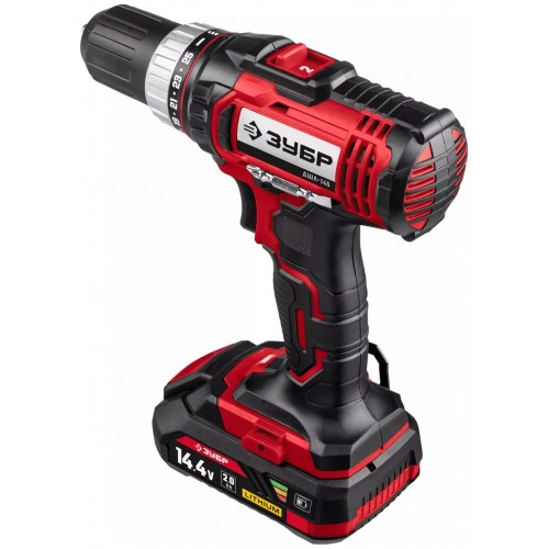 Дрель-шуруповерт ЗУБР ДШЛ-145-21 3