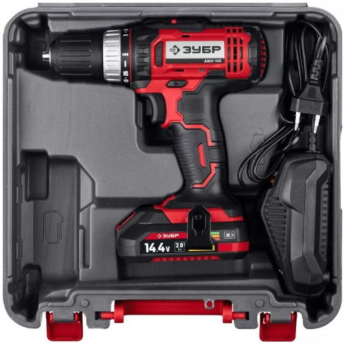 Дрель-шуруповерт ЗУБР ДШЛ-145-21 5