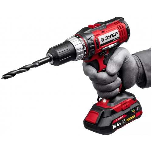 Дрель-шуруповерт ЗУБР ДШЛ-145-21 8
