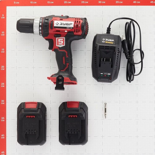 Дрель-шуруповерт ЗУБР ДШЛ-145-22 9