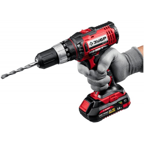 Дрель-шуруповерт ЗУБР ДШУ-185-22 2
