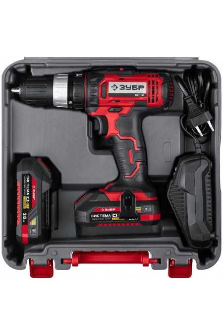 Дрель-шуруповерт ЗУБР ДШУ-185-22 2