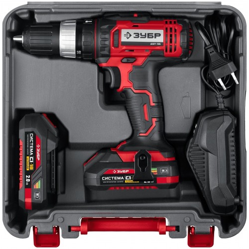 Дрель-шуруповерт ЗУБР ДШУ-185-22 7