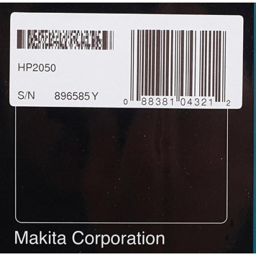 Дрель ударная Makita HP2050 6