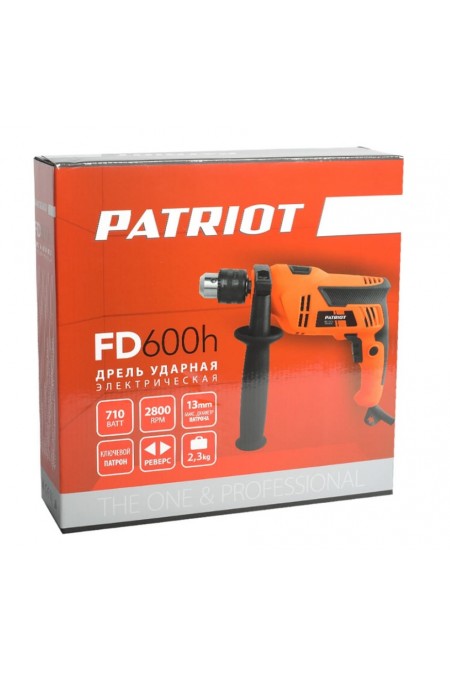 Дрель ударная PATRIOT FD 600h (120301440) 