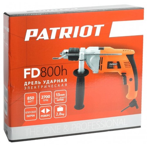Дрель ударная Patriot FD 800h (120301460) 6