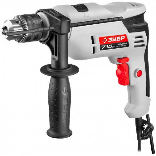 Дрель ударная Зубр МАСТЕР ДУ-710 ЭРМ2 