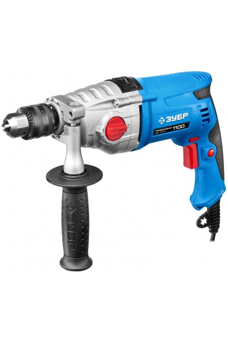 Дрель ударная ЗУБР ЗДУ-1100-2 ЭРММ2 1