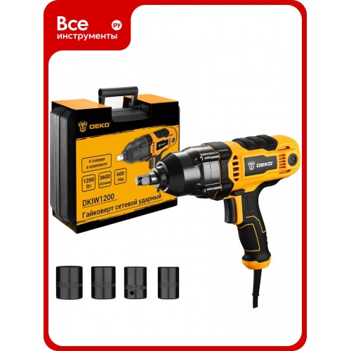 Гайковерт Deko DKIW1200 (085-1125) 