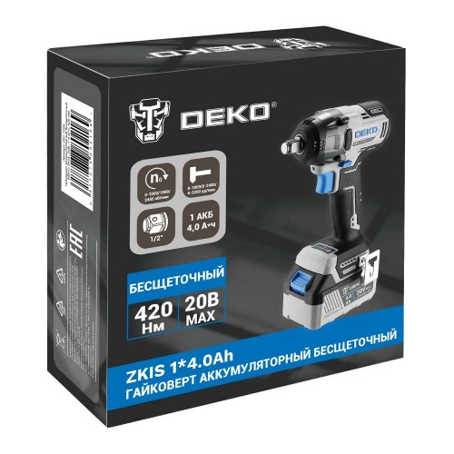Гайковерт Deko ZKIS (083-1084) 4