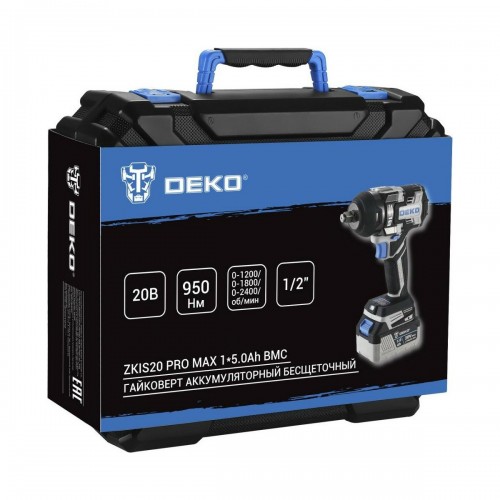Гайковерт Deko ZKIS20 PRO MAX (083-1089) 5