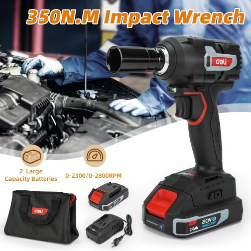 Гайковерт Deli DE-BS20-1D2 2