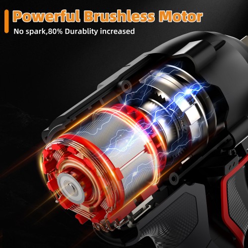 Гайковерт Deli DE-BS20-1D2 6