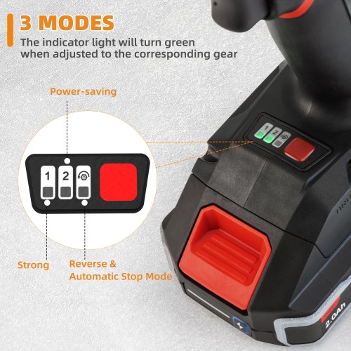 Гайковерт Deli DE-BS20-1D2 7