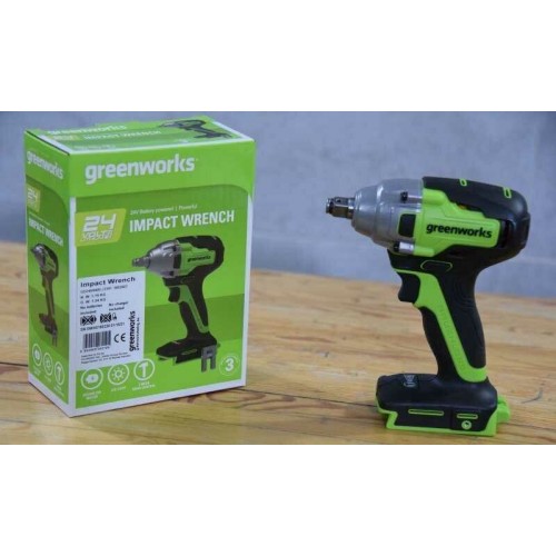 Гайковерт GreenWorks GD24IW400 (3802907) без АКБ и ЗУ 3