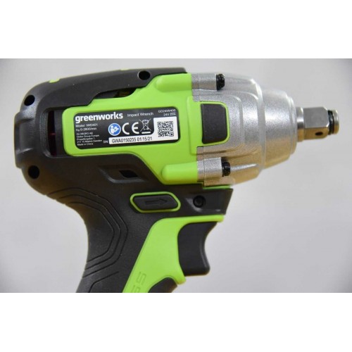 Гайковерт GreenWorks GD24IW400 (3802907) без АКБ и ЗУ 5