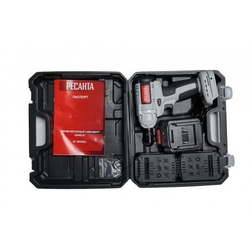 Гайковерт Ресанта АГ-300/20Li (75/24/3) 2