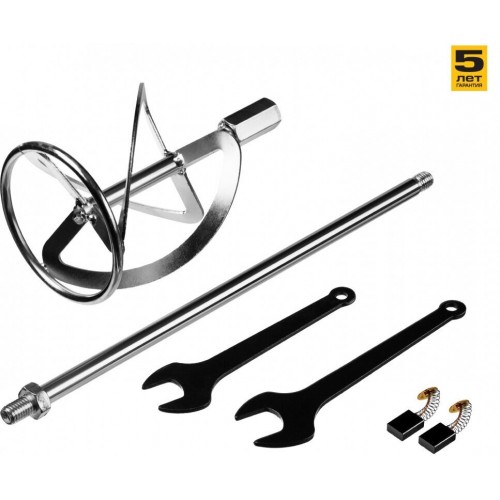 Миксер строительный Зубр МР-1400-2 5