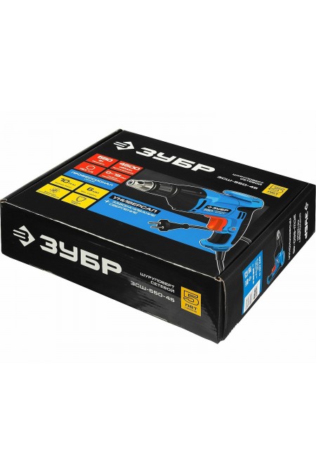Шурупооверт ЗУБР ЗСШ-550-45 1