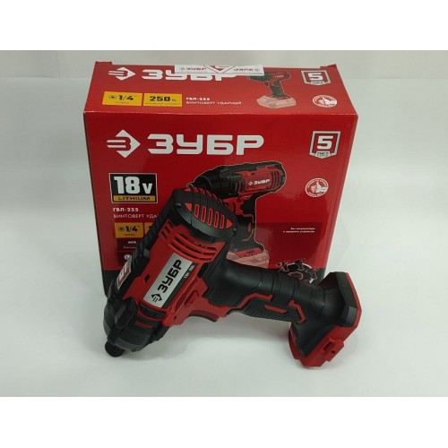 Винтоверт ЗУБР ГВЛ-255 без АКБ 8