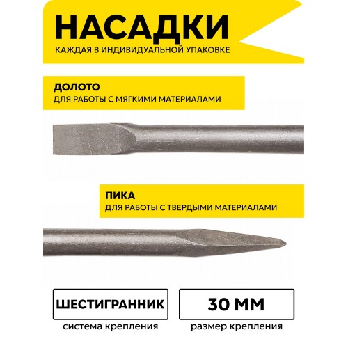 Молоток отбойный Вихрь ОМ-65А (72/23/2) 6