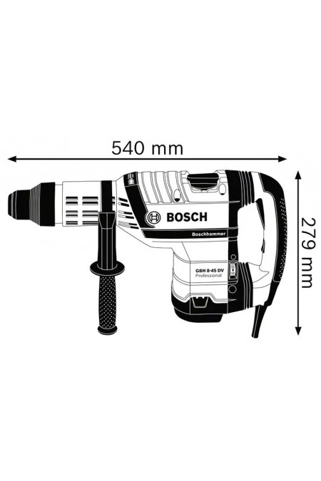 Перфоратор BOSCH GBH 8-45DV (0611265000) 4