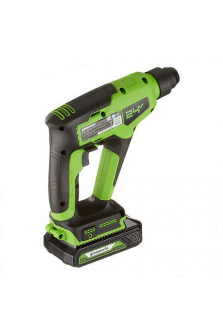 Перфоратор GreenWorks GD24SDS1K2 (3803107UA) 3
